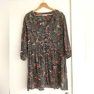 ba & sh drop waist swing dress
